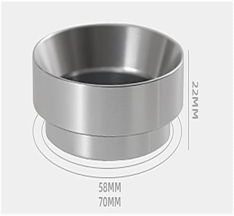 Coffee Dosing Ring Magnetic 51MM 53MM 58MM For Portafilter Accessories Barista Funnel Tool Coffeeware(Silver 58 MM) - Image 2