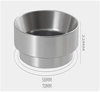 Coffee Dosing Ring Magnetic 51MM 53MM 58MM For Portafilter Accessories Barista Funnel Tool Coffeeware(Silver 58 MM) - Image 2