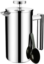 French Press Coffee Maker With 3-Layer Filter System Double Wall Insulated Stainless Steel Multifunction Brewed Coffee Pot With 1 Coffee Spoon And Cleaning Brush(/Silver A,700ml) by GIZNXBA
