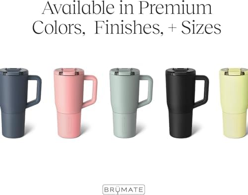 BrüMate Müv - 25oz 100% Leak Proof Insulated Coffee Mug with Handle & Lid - Stainless Steel Coffee Travel Mug - Double Walled Coffee Cup (Glacier) - Image 3