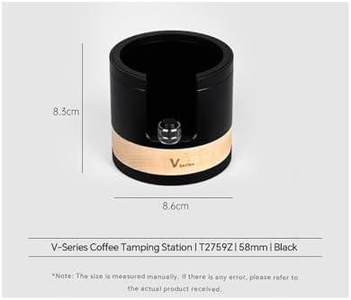 58mm Espresso Bottomless Portafilter With Espresso Tamper/Coffee Distributor Barista Coffee Accessories, Compatible With Muvna, Compatible With V Series(Tamping Station) - Image 2