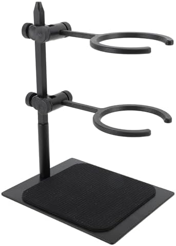 Rengue Pour Over Coffee Dripper Stand, Alloy Double Layer Coffee Maker Station with Glass Pot and Filter Cup for Home and Office Pour Over Dripper Stand, Aluminum Nan Kitchen - Image 3