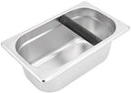 Coffee Ground Box, Stainless Steel Coffee Grounds Container Bucket Waste Bin, Dump Bin Espresso Knock Box, Dump Bin Espresso Knock Box for Brewing Coffee Grounds by MUNEFE