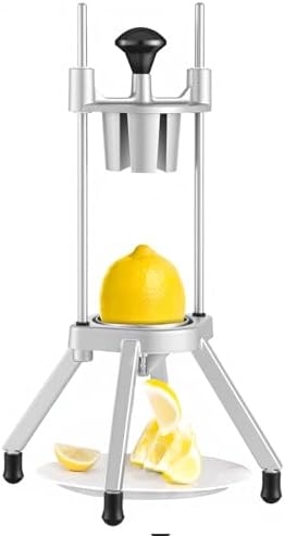 VEVOR 4-Section Commercial Easy Wedger Stainless Steel Blade Fruit Lime Slicer, Lemon Cutter for Home Bar Restaurant by VEVOR