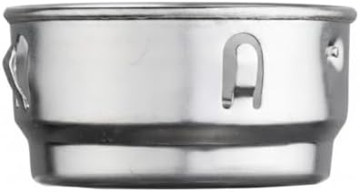 Stainless Steel Tea Infuser for Loose Leaf - Fine Mesh Strainer Fits Mugs & Cups (1.5-1.77 Inch Diameter) by Unknown