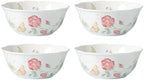 Lenox Butterfly Meadow Large All-Purpose Bowls, Salad Bowl Set for 4 by Lenox