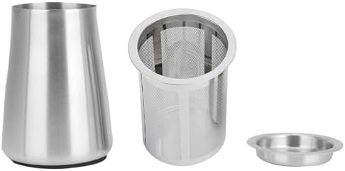 Stainless Steel Coffee Espresso Dosing Cup Cafe Beans Powder FIlter Compatible with Automatic Grinder Coffee AccessoriesNO.1101 by Unknown