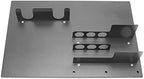 Coffee Tools Wall Mounted Rack, Iron Space Saving Coffee Handle Storage Holder with Installation Accessories for Cafe (Grey) - Image 2