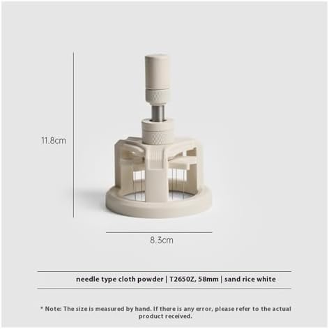 Adjustable Even Coffee Stirring Distribution Tool Rotatable Espresso Hand Tampers 51/54/58mm Coffee Distributor，Easy Clean(58mm white) - Image 2