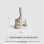 Adjustable Even Coffee Stirring Distribution Tool Rotatable Espresso Hand Tampers 51/54/58mm Coffee Distributor，Easy Clean(58mm white) - Image 2