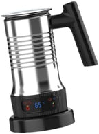 Electric Milk Frother Large Capacity Automatic Steamer Hot Cold Milk Stainless Steel Jug with Nonstick Coating Suitable for Home Use by Fonowx
