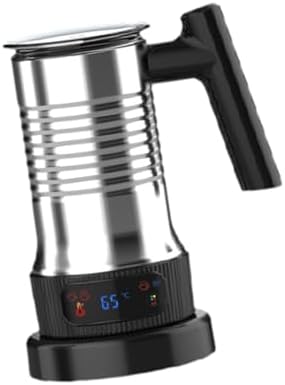 Electric Milk Frother Large Capacity Automatic Steamer Hot Cold Milk Stainless Steel Jug with Nonstick Coating Suitable for Home Use by Fonowx