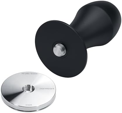 Normcore 51mm Waffle Replacement Tamper Base, 304 Stainless Steel, Fits Normcore Spring-Loaded Espresso Tampers, Creates Even Extraction Pattern - Image 6