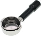 58 mm Bottomless Portafilter for E61 Group – Food-Grade Stainless Steel with Filter Basket – Compatible with Rancilio Silvia, Rocket, and More by MacMaxe