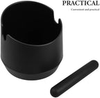 Espresso Grounds Knock Box Coffee Container Large Capacity Black ABS - Image 3