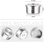 Capsule Reusable in Coffee Filters Stainless Steel Reutilizavel Coffee Capsule(10pc) - Image 2