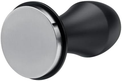 Normcore 49.7mm Coffee Tamper V4.1, Spring-loaded Tamper with Click Feedback For La Pavoni Pre-Millennium, ROK Espresso Maker, Black - Image 4