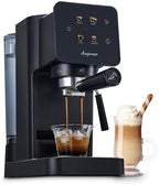 Espresso Machine with Touchscreen, 20 Bar Espresso Maker with Milk Frother and Steam Wand, Cold Brew Coffee Machine for Home, Latte Cappuccino Maker, 41oz Removable Water Tank by Acaspresso