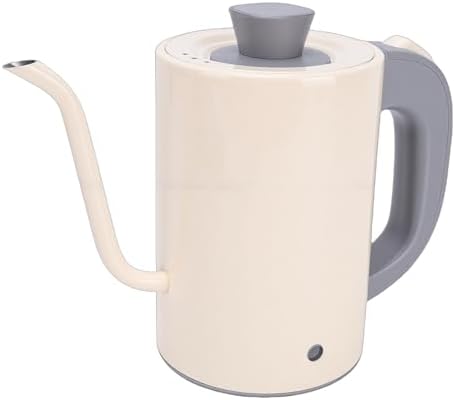 Electric Gooseneck Kettle 800ml Stainless Steel Pour Over Coffee Kettle with Precise Temperature Control for Home Kitchen Tea or Coffee US Plug 110V by TARSHYRY