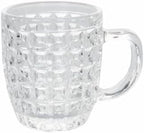 Geometrie Set of 6 Glass Coffee Cups 90 ml - Image 7