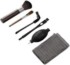 Air Blower Coffee Brush Set Slim Handle Brush Strong Fibers Brush Sturdy Nylon Bristles Espresso Machine Cleaning Deep Cleaning - Image 4