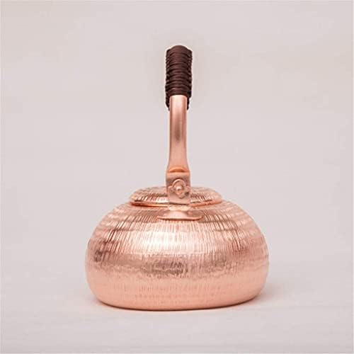 LJYT Teapot Tea Pots Copper Tea Sets Handmade Thicken Cast Iron Tetsubin Thickened Without Coating Tea Set - Image 5