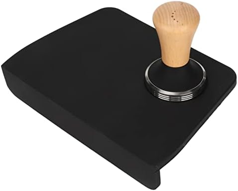 Yinhing Tamping Mat, Coffee Maker Mat with Flat Base 2pcs Silicone Coffee Tamper, Tamping Pad, Oil Proof Pad Tamper Kit for Home Shop (58mm / 2.28in Tamper) - Image 6