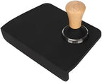Yinhing Tamping Mat, Coffee Maker Mat with Flat Base 2pcs Silicone Coffee Tamper, Tamping Pad, Oil Proof Pad Tamper Kit for Home Shop (58mm / 2.28in Tamper) - Image 6
