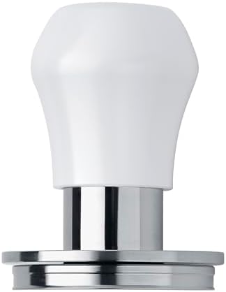 Normcore 51.5 mm Coffee Tamper - V4.1 Mini Spring-Loaded Tamper with Click Feedback - Fits La Pavoni Professional PL, Europiccola EL - Aluminium Handle, White - Image 2