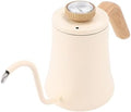 AUNMAS Gooseneck Electric Kettle with Temperature Control 600ml Stainless Steel Pour Over Kettle with Built in Thermometer for Coffee Tea Home Camping by AUNMAS