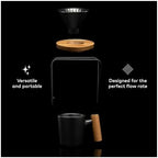ChefWave Single Serve Pour Over Coffee Maker Set - Image 4