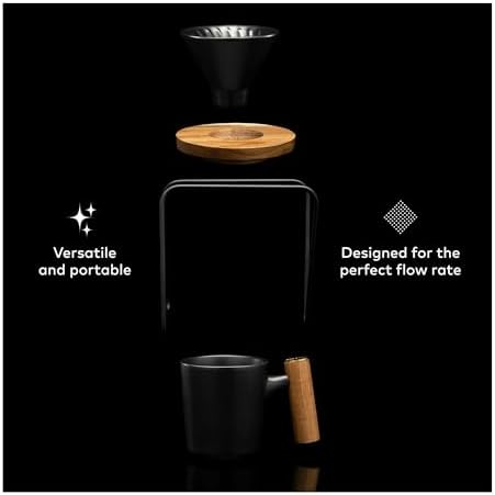 ChefWave Single Serve Pour Over Coffee Maker Set - Image 4