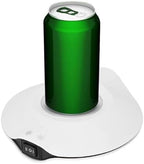 Coffee Mug Warmer for Desk, Coffee Cup Warmer Electric Beverage Warmers Smart Cup Warmer Thermostat Coaster Smart USB Coffee Cup Warmer Insulated Pad Mat for Home Office Desk (White) - Image 6