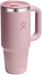 Hydro Flask Coffee Travel Tumbler Mug – Insulated Stainless Steel, Leak Resistant Hot & Iced Coffee Cup 24 Oz Trillium Pink - Image 4