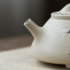Tea Pots For Loose Tea Handmade Peony Teapot Tea Room Creative Purple Sand Pot Home Living Room Teapot Tea Set Tea Infuser Pot - Image 3