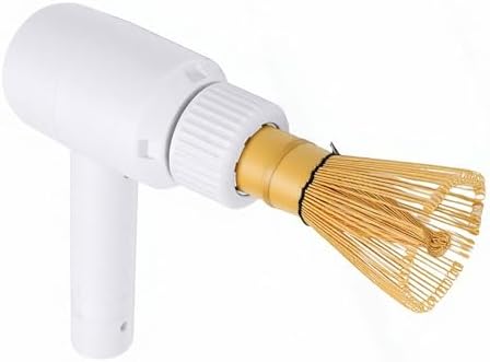 Yosoo Electric Matcha Whisk Rechargeable Handheld Frother Powder Mixer Kit with 1200mAh Battery for Cocoa Milk Home Office Camping - Image 4