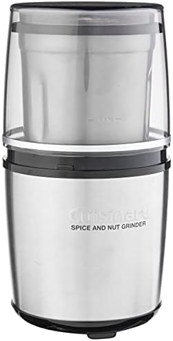 Cuisinart Spice and Nut Grinder, Push-Top Lid for On/Off, Dishwasher Safe by Cuisinart