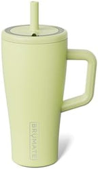 BrüMate Era 20 oz Tumbler with Handle and Straw | 100% Leakproof Insulated Tumbler with Lid and Straw | Made of Stainless Steel | Cup Holder Friendly Base | 20oz (Prickly Pear) by Br%C3%BCMate