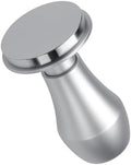 Normcore 49mm Coffee Tamper V4.1 with Click Sound Feedback, Spring Loaded Tamper With Stainless Steel Flat Base Compatible with La Pavoni Lever, Rok Espresso Makers, Silver by NORMCORECOFFEETOOLS
