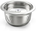 Stainless Steel Nespr*sso Reusable Pods 5oz/150ml Refillable Coffee Capsules Compatible with Nespr*sso V-rtuo NEXT UP POP PLUS GCA1 and ENV135 ENV150 (150ML) by Unknown