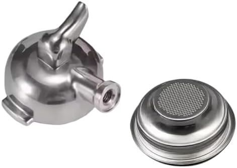 58mm E61 Group Head Bottomless Portafilter Single Double Spout For E61 Coffee Machine Filter Holder(58mm Single Spout) by Unknown