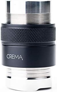 CREMA Coffee Products 39.25mm Hand Tamper & Coffee Distributor V2 for Flair | Compatible w/Classic, Signature, & Neo | Double-Sided, Adjustable Depth Tool | 304 Stainless Steel | Black - Image 4