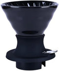Creative Design Ceramics Soaking Adjustable Pour Over Coffee Dripper Filters(Black) by Unknown