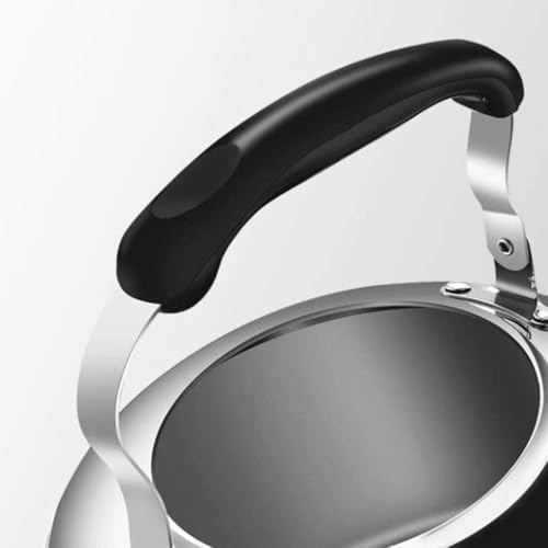 Teapot Kettle-Modern Gas Stainless Steel Whistling Tea Pot For Stovetop With Cool Grip Handle Quick Boil Kettle(4L) - Image 7