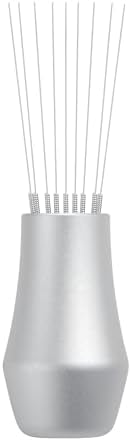 Normcore WDT Distribution Tool with Stand V3, 9 Prong Needle Espresso Stirrer, 18 Needles 0.25mm / 0.3mm Thick Spring Wires, Weiss Distribution Technique, Anodized Aluminum Handle, Silver - Image 5