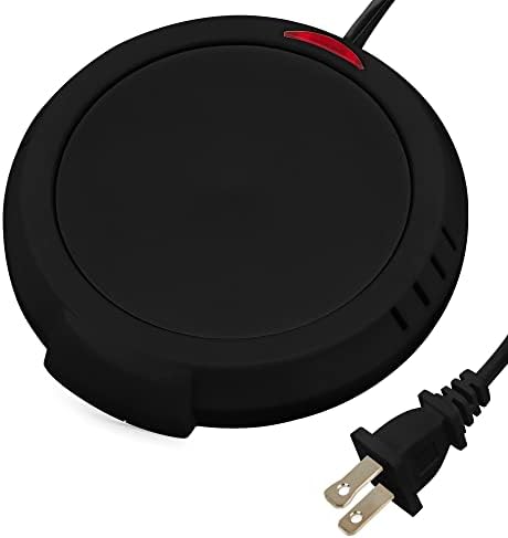Candle Warmer Black with White and Red Warmer - Image 2