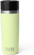 YETI Rambler 16 oz Travel Bottle, Stainless Steel, Vacuum Insulated with Leakproof Commuter Cap, Grasshopper by YETI