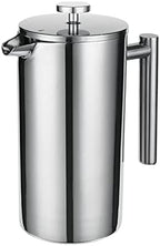 stovetop Kettle Tea pots for Stove top Whistling Tea Kettle Tea Pot 3.5 Liter 304 Stainless Steel French Press, Coffee Maker with Filter, Double Insulated Tea Maker.(Color:8L) by Unknown