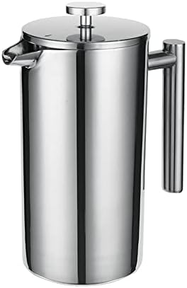 stovetop Kettle Tea pots for Stove top Whistling Tea Kettle Tea Pot 3.5 Liter 304 Stainless Steel French Press, Coffee Maker with Filter, Double Insulated Tea Maker.(Color:8L) by Unknown