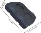 Anti Slip Espresso Tamper Mat 2pcs Silicone Coffee Making Pad - Image 2